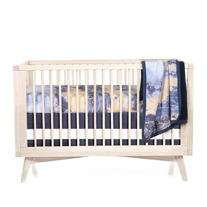 Midnight Sky Cuddle Crib Blanket