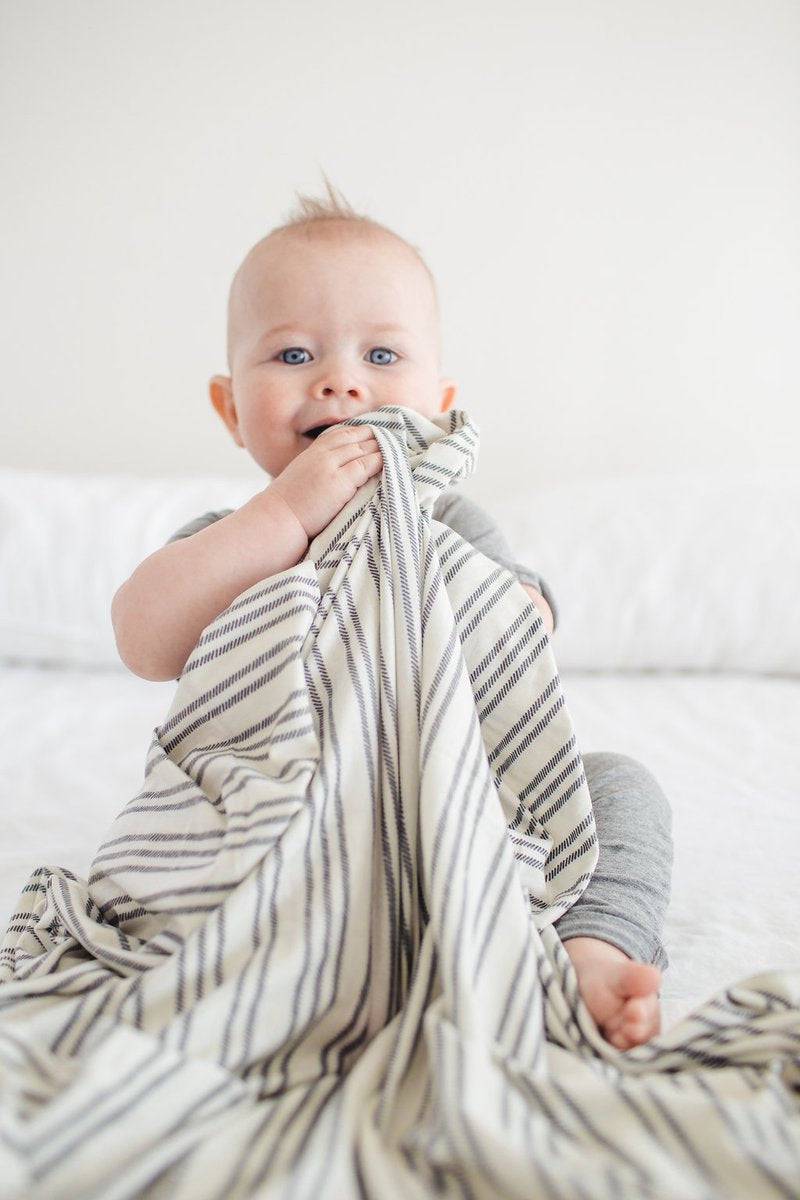 Midtown Knit Swaddle Blanket - Twinkle Twinkle Little One