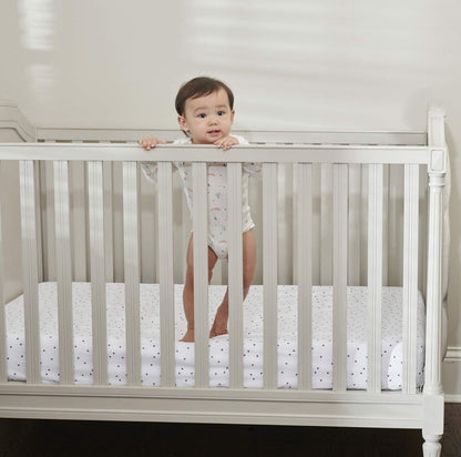Little Dreamer Mini Crib Mattress - Twinkle Twinkle Little One