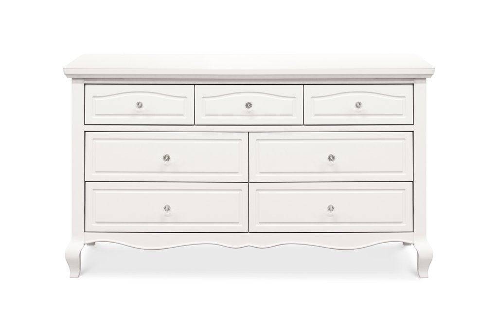 Mirabelle 7 Drawer Dresser in Warm White - Twinkle Twinkle Little One