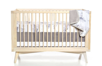 Misty Mountain Jersey Crib Sheet
