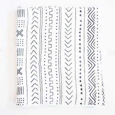 Mudcloth Swaddle Blanket