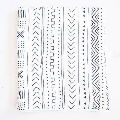 Mudcloth Swaddle Blanket