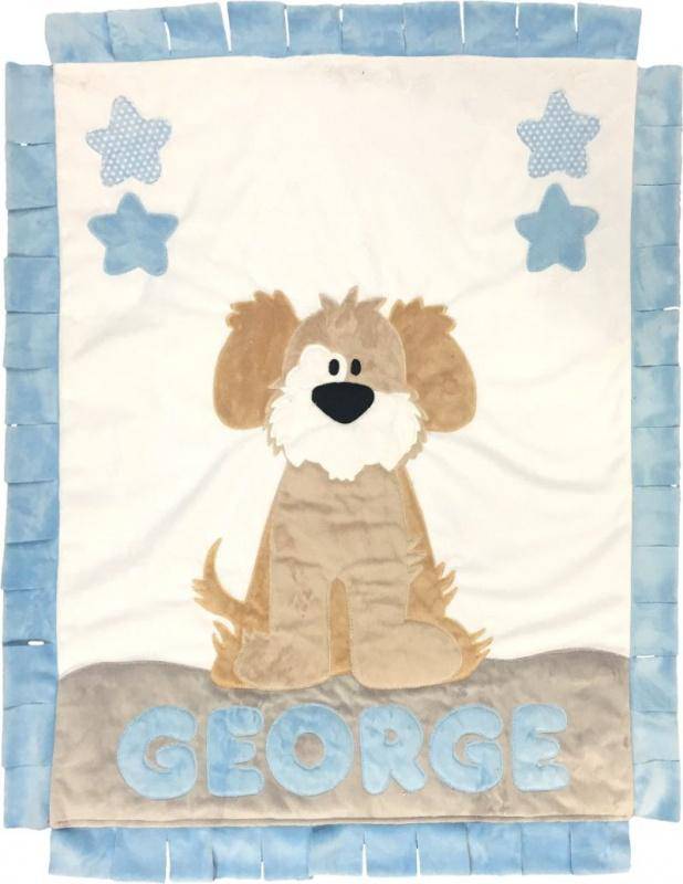 My Dog Spot Boogie Baby Crib Blanket