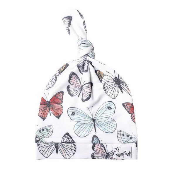 Dot Top Knot Hat - Twinkle Twinkle Little One