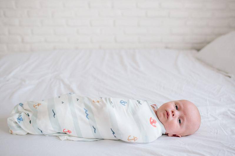 Newport Knit Swaddle Blanket - Twinkle Twinkle Little One