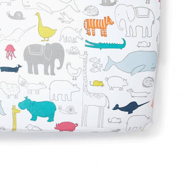 Noah's Ark Crib Sheet
