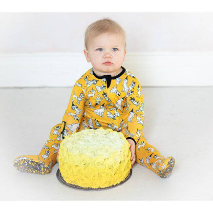 Party Dogs Bamboo Footed Sleepers - Twinkle Twinkle Little One