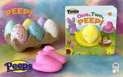 One, Two, PEEP! Peeps Finger Puppet Board Book - Twinkle Twinkle Little One