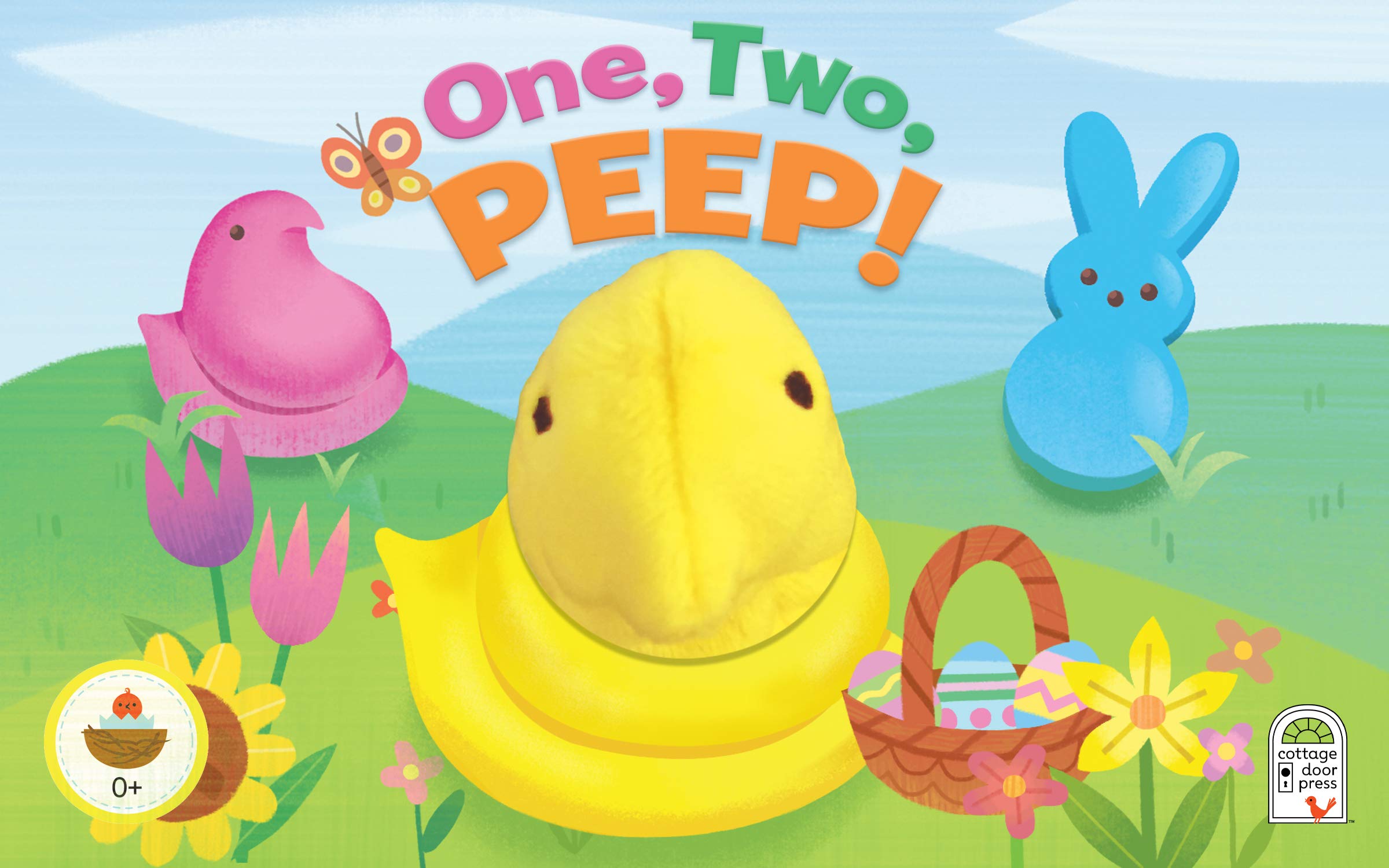 One, Two, PEEP! Peeps Finger Puppet Board Book - Twinkle Twinkle Little One