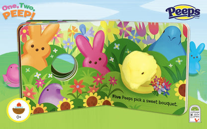 One, Two, PEEP! Peeps Finger Puppet Board Book - Twinkle Twinkle Little One