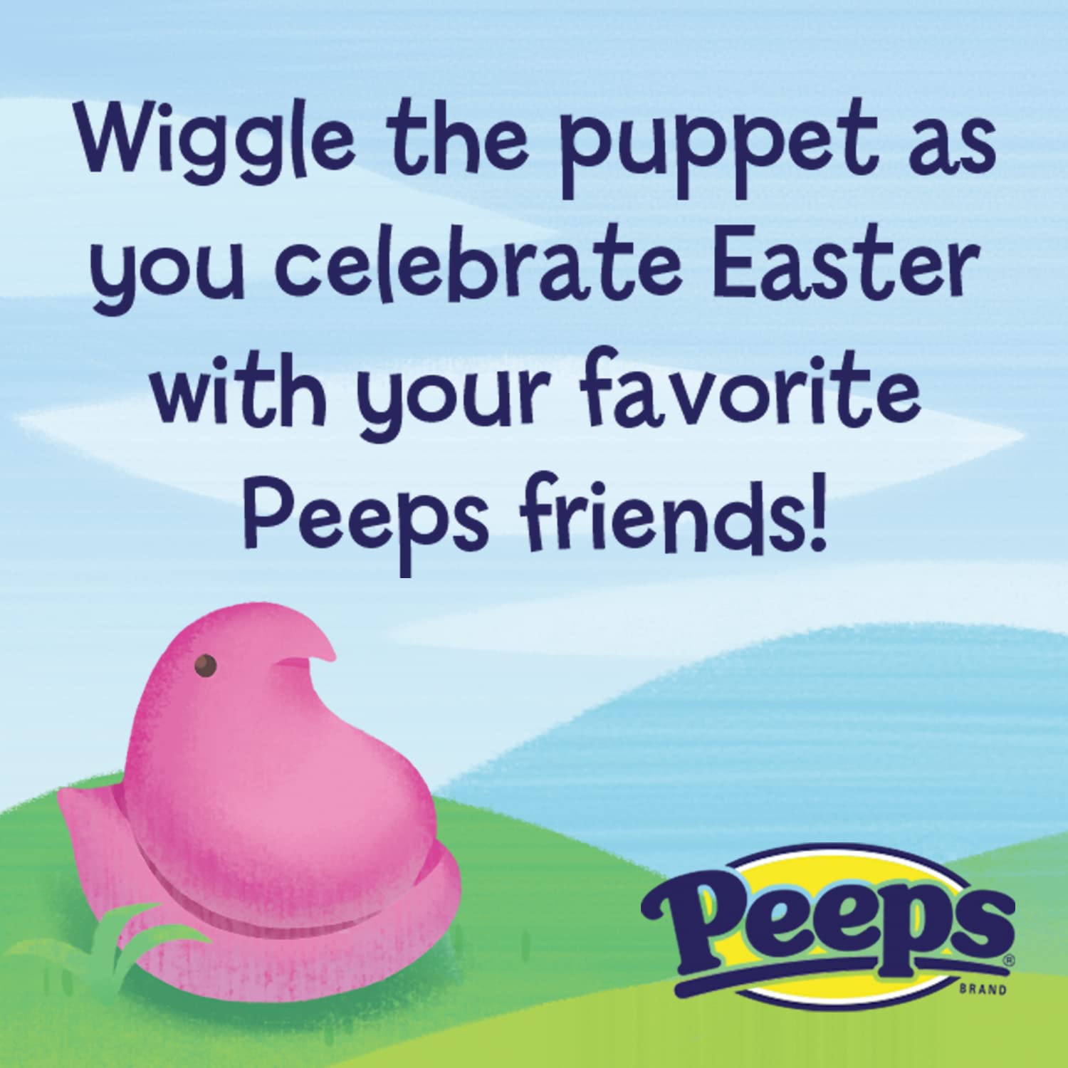 One, Two, PEEP! Peeps Finger Puppet Board Book - Twinkle Twinkle Little One