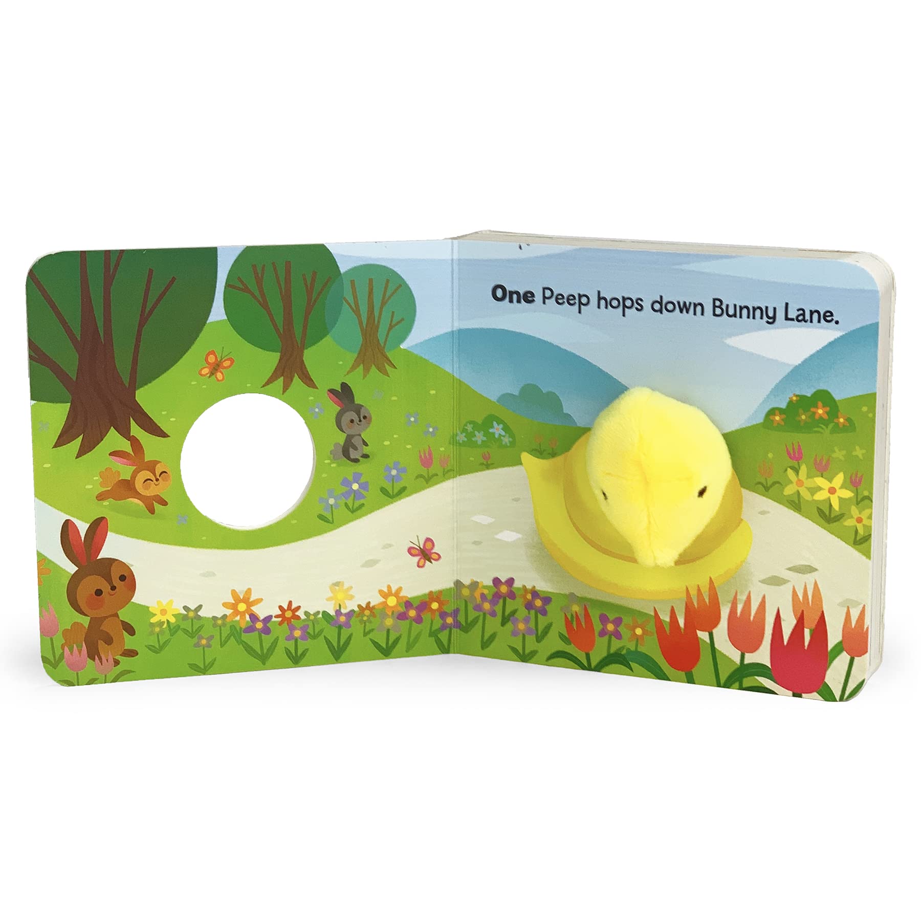 One, Two, PEEP! Peeps Finger Puppet Board Book - Twinkle Twinkle Little One