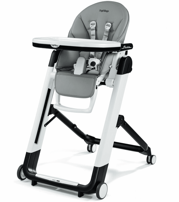 Peg Perego Siesta High Chair - Ice (Grey) - Twinkle Twinkle Little One