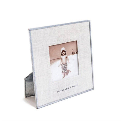 To the Moon & Back Glass Frame - Twinkle Twinkle Little One