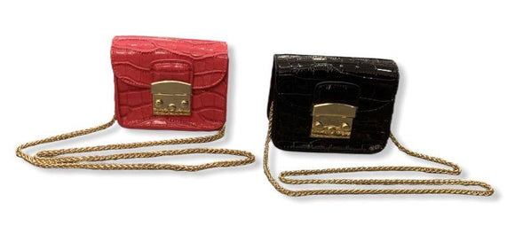 Mini Croc Shoulder Bag - Twinkle Twinkle Little One