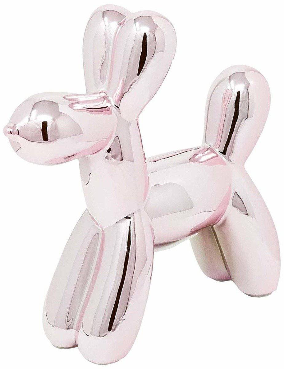 Pink Mini Balloon Dog Bank - 7.5" - Twinkle Twinkle Little One