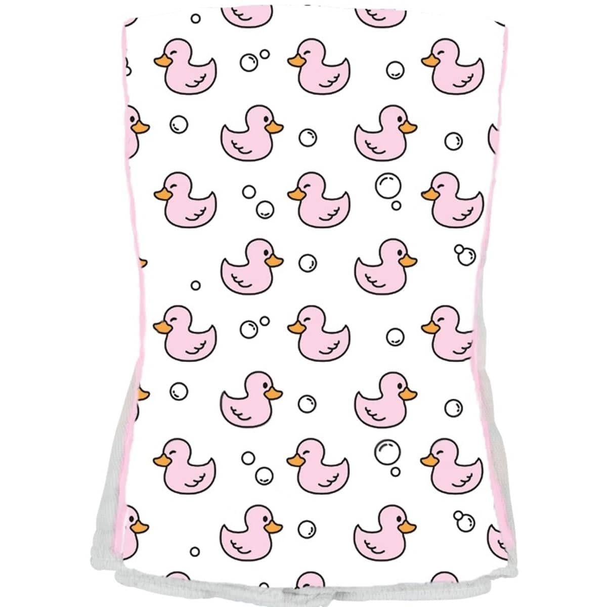 Pink Ducks Burp Cloth - Twinkle Twinkle Little One