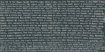 Playlist* (two panels) Custom Art