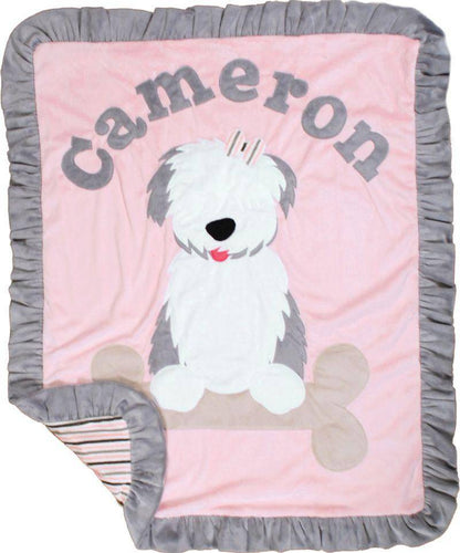 Puppy Love Boogie Baby Blanket