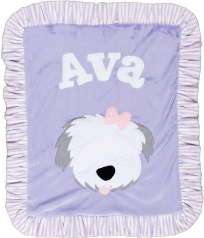 Puppy Love Boogie Baby Blanket