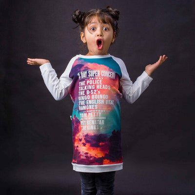 Super Concert Sweatshirt Dress