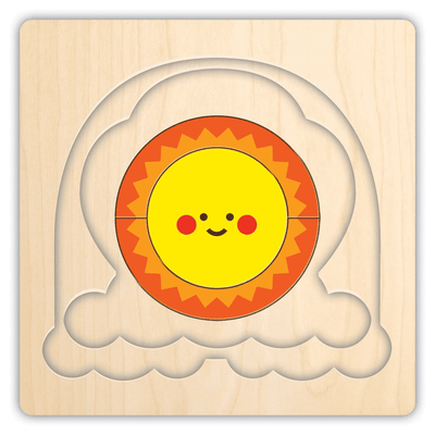 Rainbow Friends 4 Layer Wood Puzzle - Twinkle Twinkle Little One