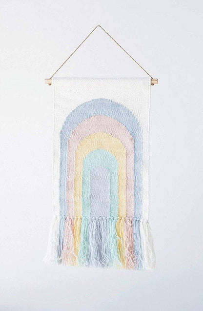 Woven Rainbow Wall Hanging