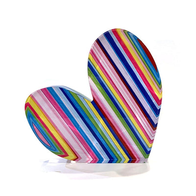 Rainbow Drips Heart Block - Twinkle Twinkle Little One