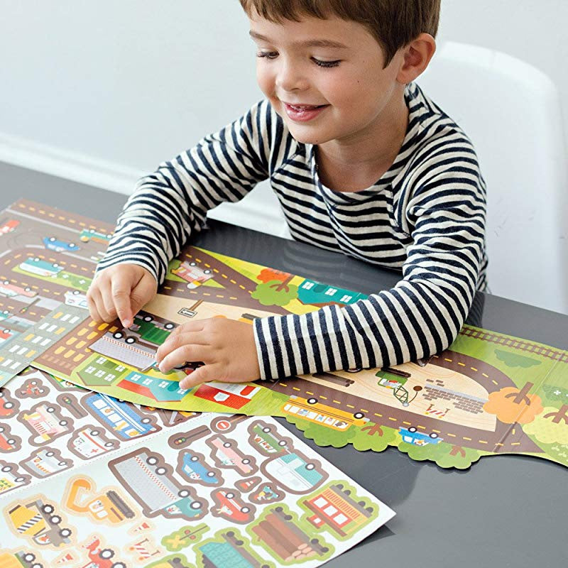 Roads & Rails Sticker Activity Set - Twinkle Twinkle Little One