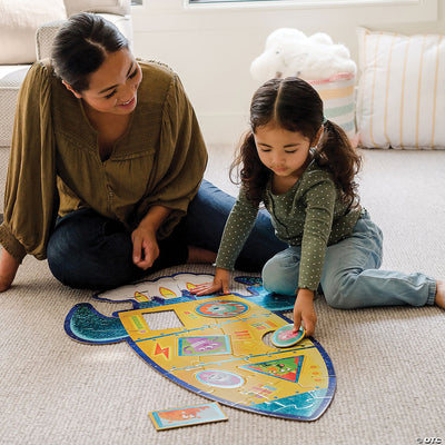 Rocket Floor Puzzle - Twinkle Twinkle Little One