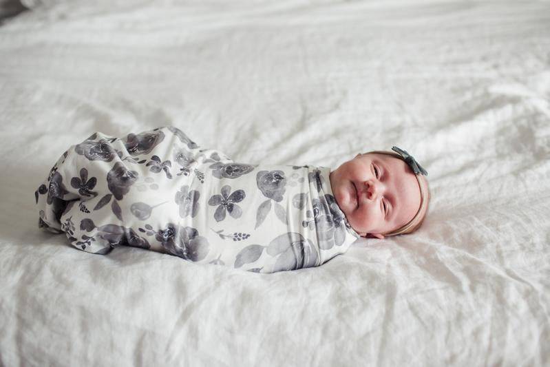 Rowan Knit Swaddle Blanket - Twinkle Twinkle Little One