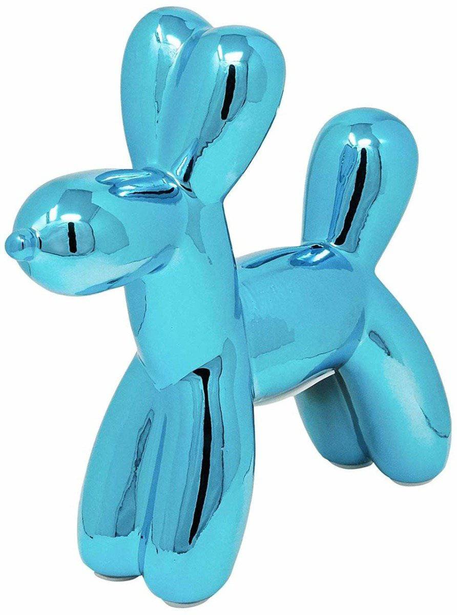 Royal Blue Mini  Balloon Dog Bank - 7.5" - Twinkle Twinkle Little One
