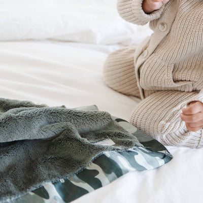 Satin Border Receiving Blanket - Twinkle Twinkle Little One