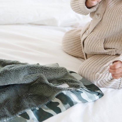 Satin Border Receiving Blanket - Twinkle Twinkle Little One