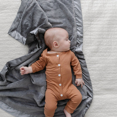 Satin Border Receiving Blanket - Twinkle Twinkle Little One