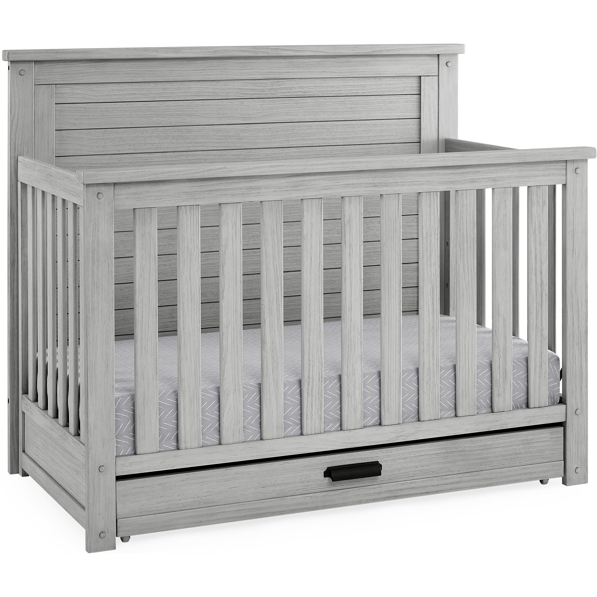 Crib with hotsell trundle bed underneath