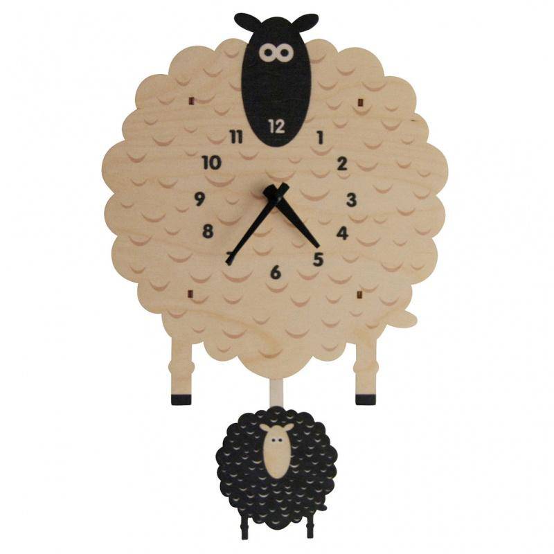 Sheep Pendulum 3-D Clock
