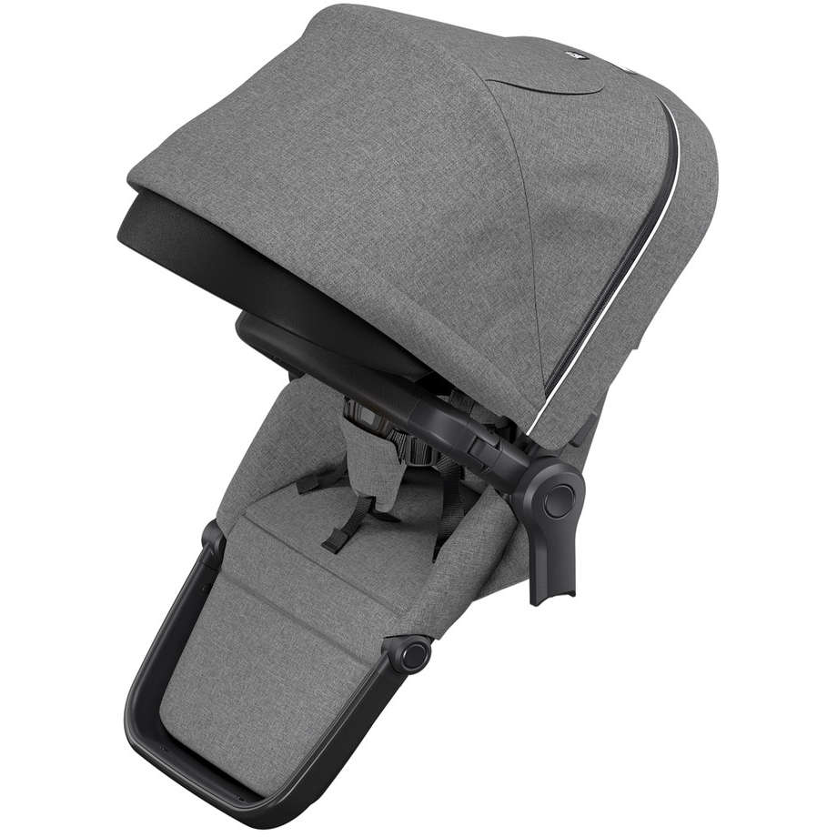 Buy grey-melange-black-frame Thule Sleek Sibling Seat