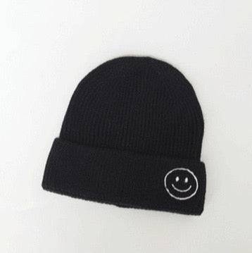 Smiley Embroidered Winter Beanie-Infant - Twinkle Twinkle Little One