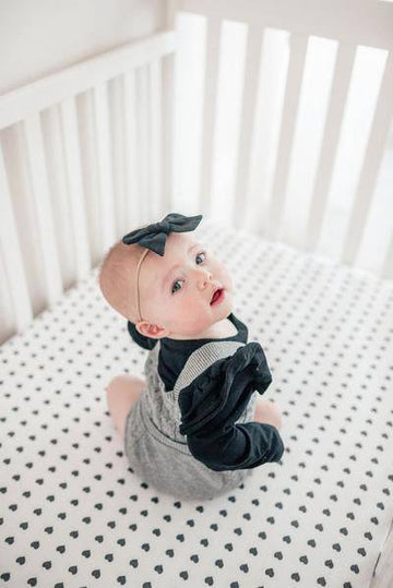 Smitten Premium Crib Sheet