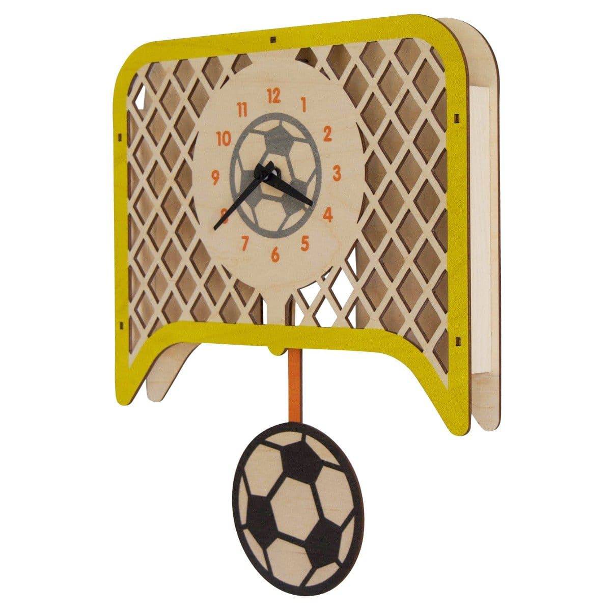 Soccer Pendulum 3-D Clock