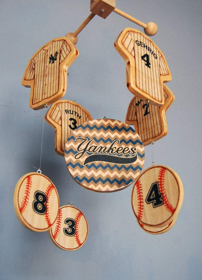 MLB Team Wood Mobile