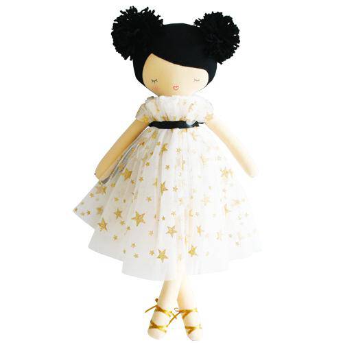 Gold Star Iris Pom Pom Doll - Twinkle Twinkle Little One