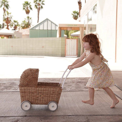 Rattan Strolley - Natural - Twinkle Twinkle Little One
