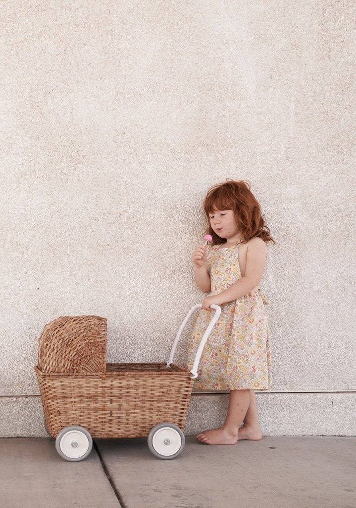 Rattan Strolley - Natural - Twinkle Twinkle Little One