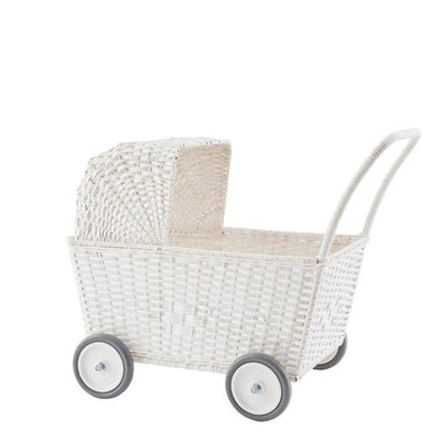 Rattan Strolley - White - Twinkle Twinkle Little One