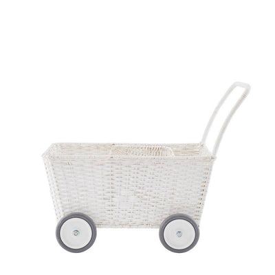 Rattan Strolley - White - Twinkle Twinkle Little One