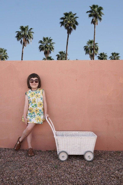 Rattan Strolley - White - Twinkle Twinkle Little One