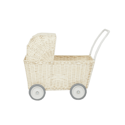 Rattan Strolley - Chalk - Twinkle Twinkle Little One